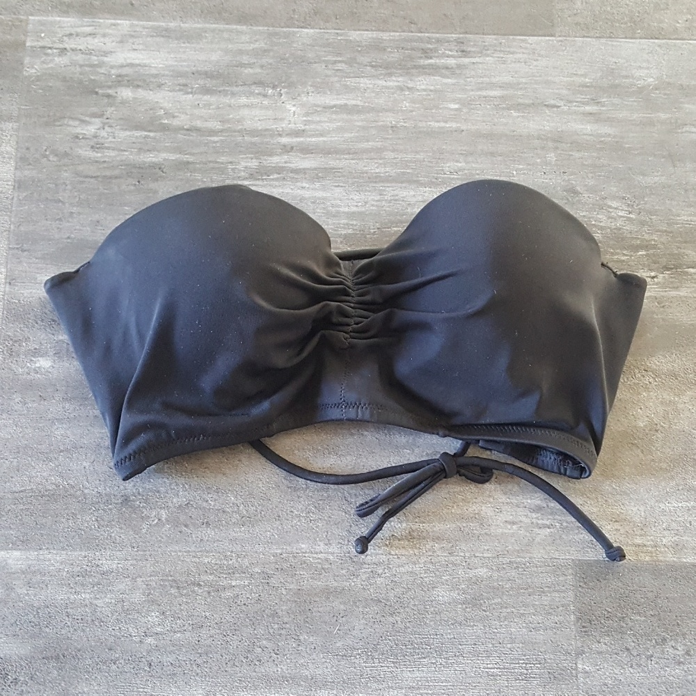 Black VS Corset Bikini Top